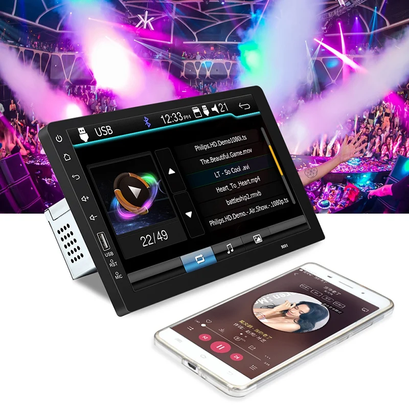 2 Din Car Radio 9 Inch Full Press Mirror Link Car Stereo Player Car Multimedia Player Mp5 Bluetooth Usb Auto-Radio
2 Din Car Radio 9 Inch Full Press Mirror Link Car Stereo Player Car Multimedia Player Mp5 Bluetooth Usb Auto-Radio