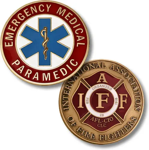 Free shipping 50Pcs/Lot,Emergency Medical Paramedic / IAFF - Fire Challenge Coin
Free shipping 50Pcs/Lot,Emergency Medical Paramedic / IAFF - Fire Challenge Coin