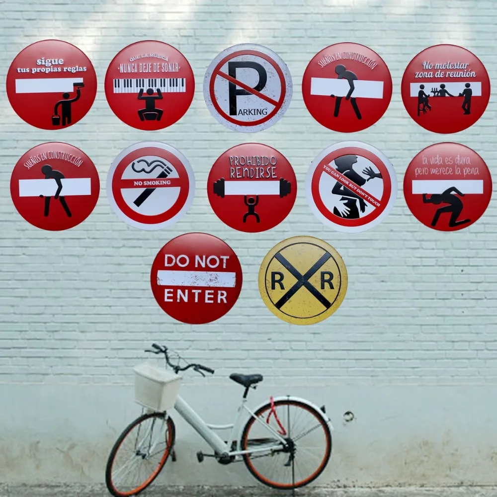 Do Not Enter Metal Irregular Round Signs Advertising Board Wall Pub Coffee Home Art Decor 30CM U-7
Do Not Enter Metal Irregular Round Signs Advertising Board Wall Pub Coffee Home Art Decor 30CM U-7