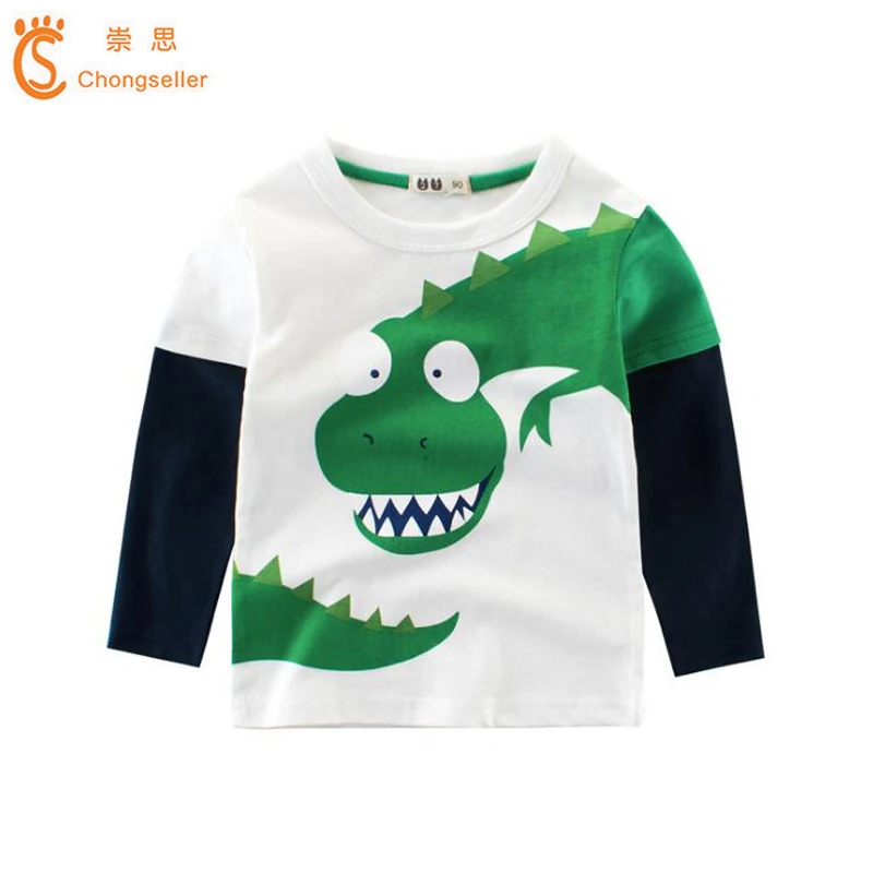 2018 Spring Autumn Children's T-shirt Cotton Long Sleeve T Shirts Kids Tees Baby Child Boy Clothes Cartoon Dinosaur Pullovers
2018 Spring Autumn Children's T-shirt Cotton Long Sleeve T Shirts Kids Tees Baby Child Boy Clothes Cartoon Dinosaur Pullovers