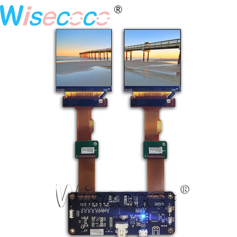 120HZ 2.9 Inch 1440*1440 Dual LCD Display Panel DP MIPI Driver Board Controller VR Headset Screen Module Wisecoco LS029B3SX02
120HZ 2.9 Inch 1440*1440 Dual LCD Display Panel DP MIPI Driver Board Controller VR Headset Screen Module Wisecoco LS029B3SX02