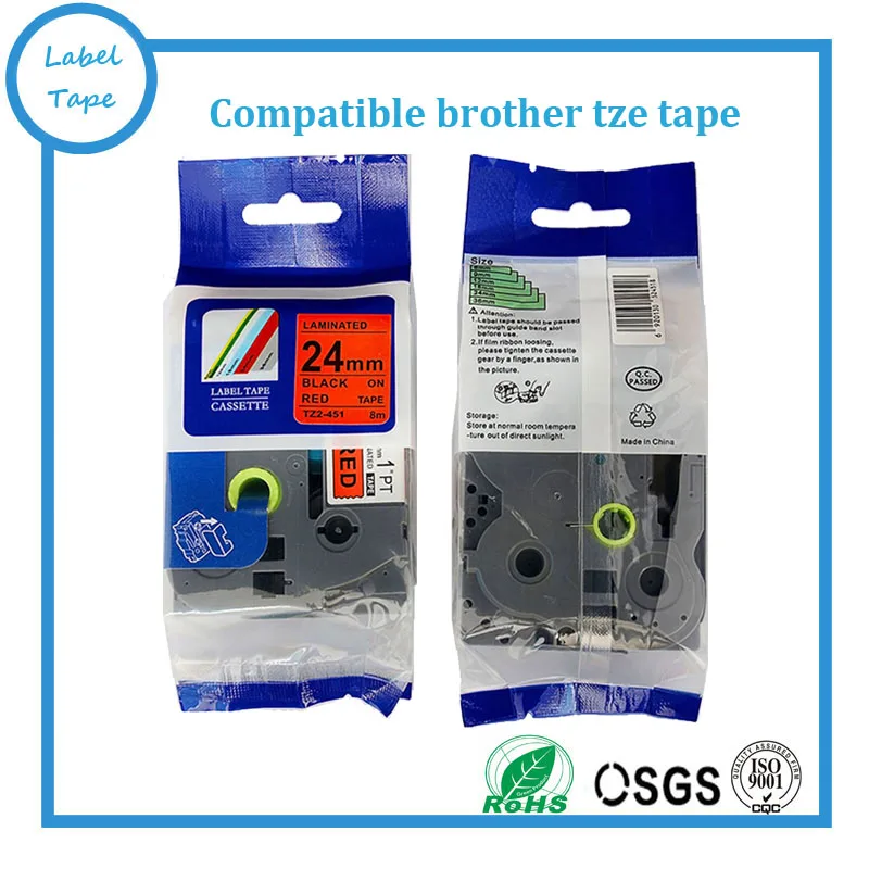 24 мм черный на красном совместим с лентой Brother tze для p touch label tze 451 tze-451 tze451 для PT530/550/3600
24 мм черный на красном совместим с лентой Brother tze для p touch label tze 451 tze-451 tze451 для PT530/550/3600