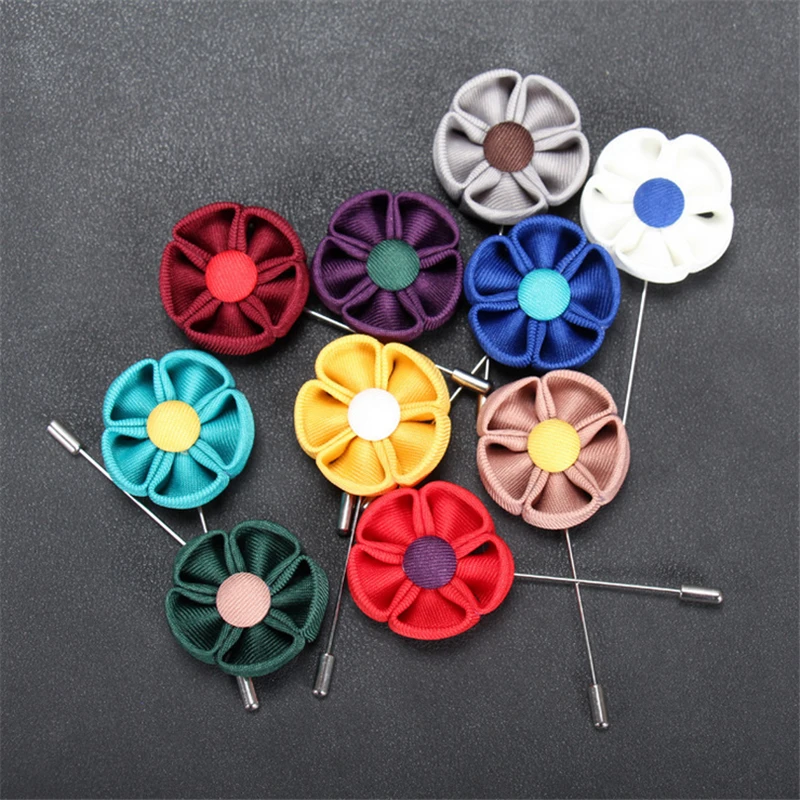 Wholesale Brooch 5Pcs/Lot Fabric Flower Brooch Pin Men Brooches And Pins For Suits Lapel Pins For Women
Wholesale Brooch 5Pcs/Lot Fabric Flower Brooch Pin Men Brooches And Pins For Suits Lapel Pins For Women
