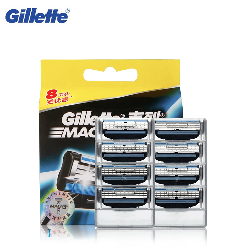 Лезвия для бритья Gillette Mach 3, лезвия из нержавеющей стали, удобная Стрижка волос, бороды, мужские лезвия для ручной бритвы
Лезвия для бритья Gillette Mach 3, лезвия из нержавеющей стали, удобная Стрижка волос, бороды, мужские лезвия для ручной бритвы