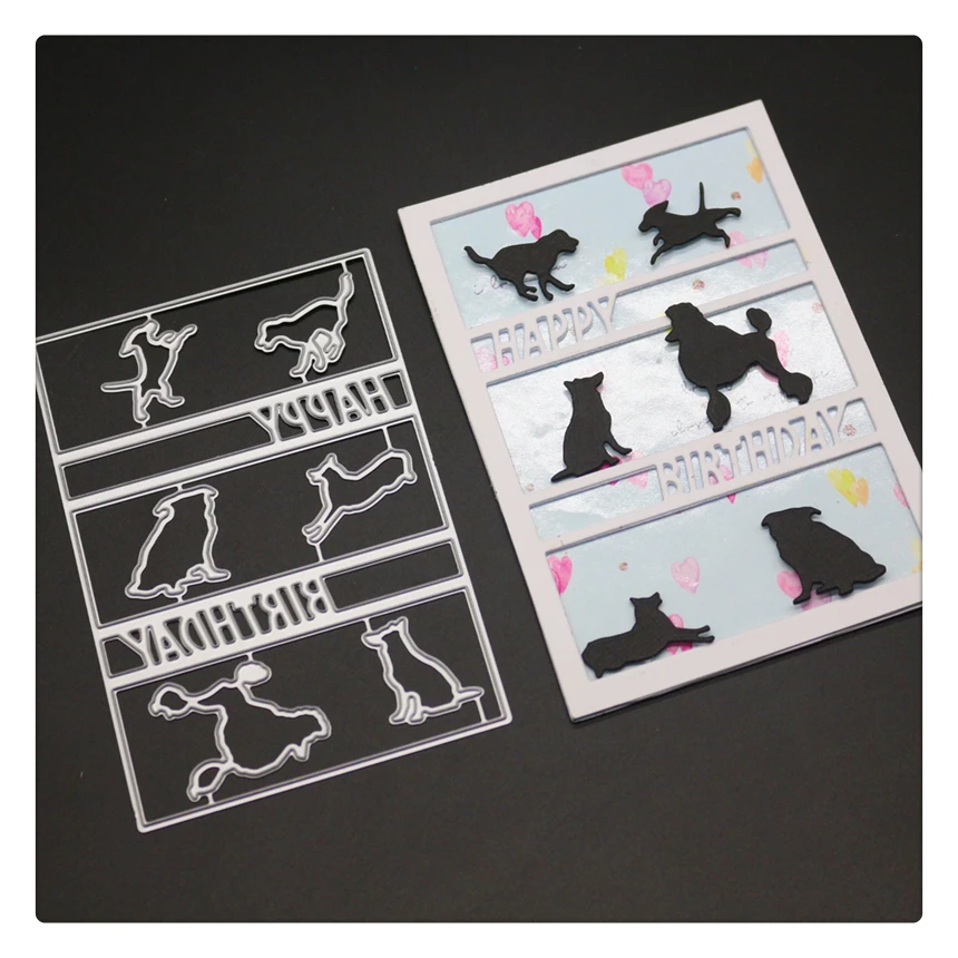 YINISE Scrapbook Metal Cutting Dies For Scrapbooking Stencils ANIMALS CAT DIY Album Cards Decoration Embossing Folder Die Cut
YINISE Scrapbook Metal Cutting Dies For Scrapbooking Stencils ANIMALS CAT DIY Album Cards Decoration Embossing Folder Die Cut