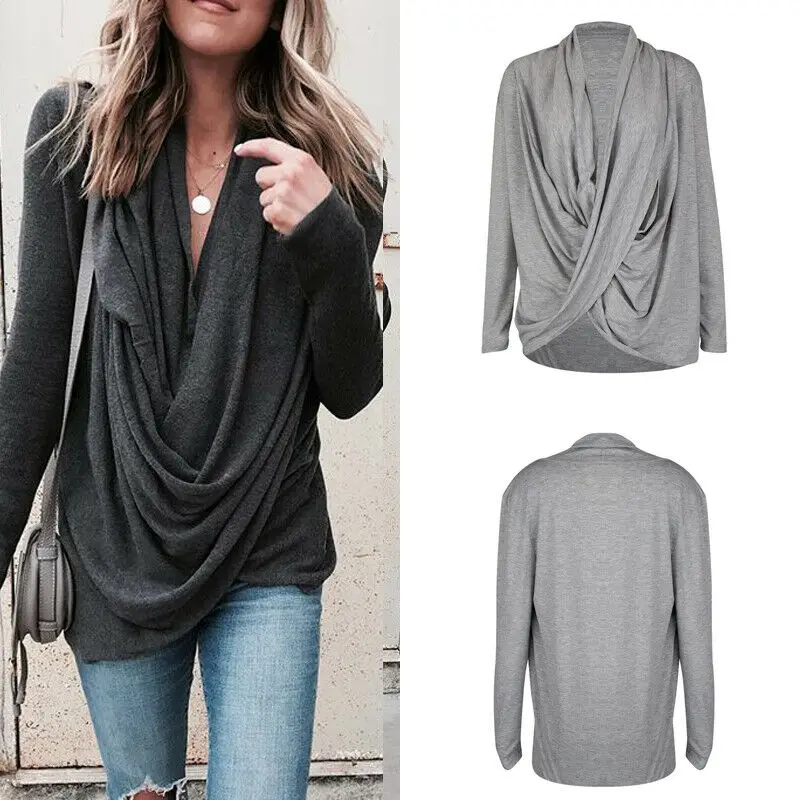 Womens Warm Long Sleeve T Shirt Ladies Top Jumper Pull Femme Cotton Tees Tops Autumn Winter V Neck T-Shirts Feminino
Womens Warm Long Sleeve T Shirt Ladies Top Jumper Pull Femme Cotton Tees Tops Autumn Winter V Neck T-Shirts Feminino