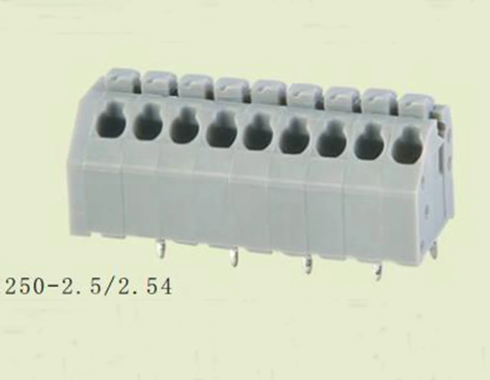 Клеммная колодка PCB Spring шаг 2 54 мм фотосессия IEC250V2A CE Rohs UL300V2A 24 20AWG |terminal block|block blockblock