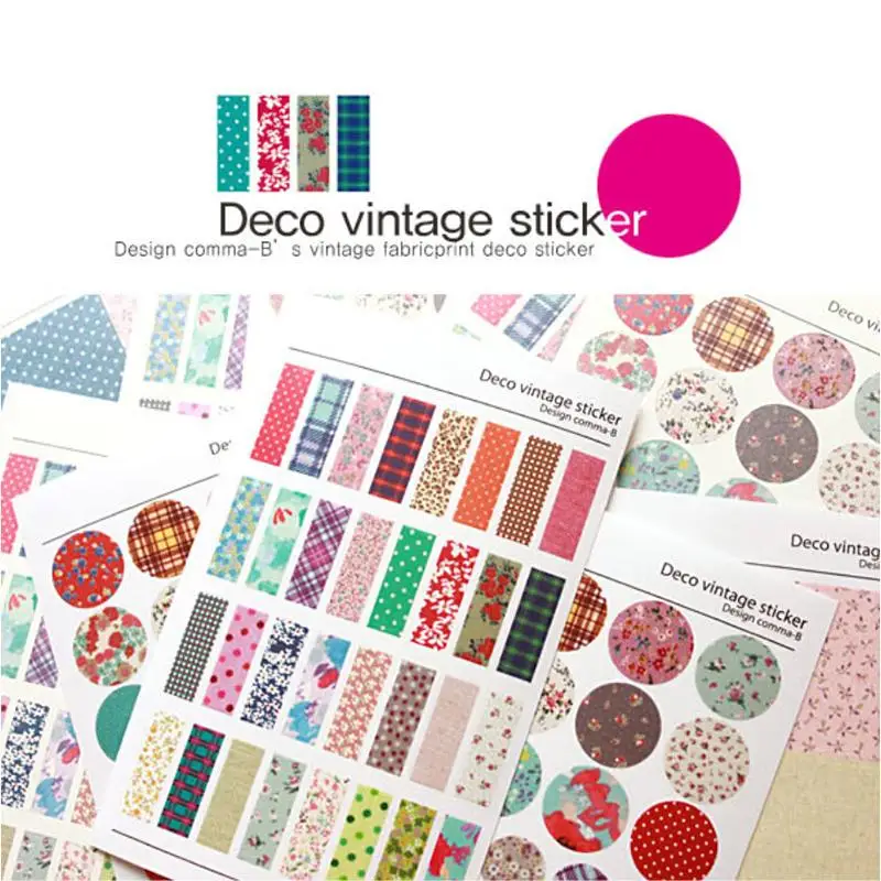 6 Pcs/lot Lovely Sticker Print Notebook Calendar Memo Message Diary Notes Memo Decor Scrapbook Paper Sticker
6 Pcs/lot Lovely Sticker Print Notebook Calendar Memo Message Diary Notes Memo Decor Scrapbook Paper Sticker