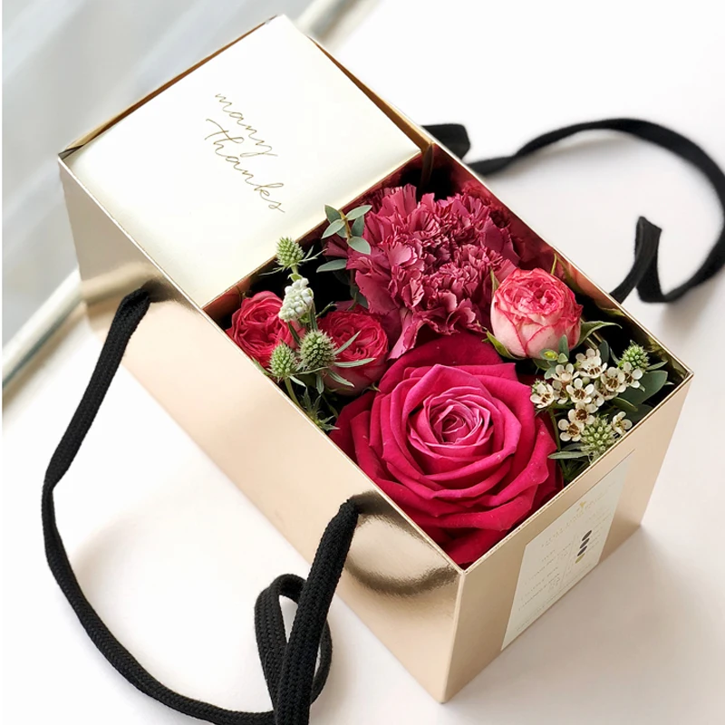 5pcs/lot Portable Flower Boxes Folding Flower Paper Box with PVC Cover Flower Packaging Box Florist Packaging Supplies
5pcs/lot Portable Flower Boxes Folding Flower Paper Box with PVC Cover Flower Packaging Box Florist Packaging Supplies
