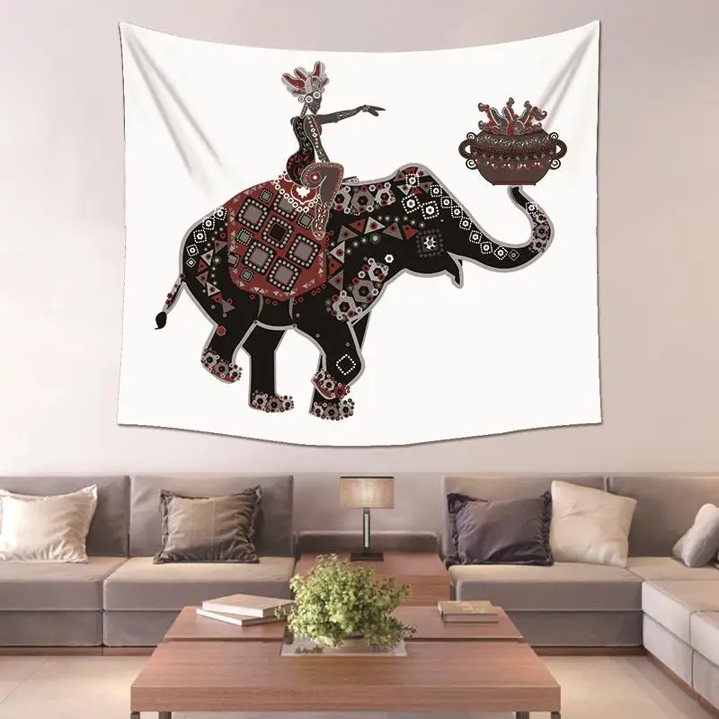PEIYUAN Home Decorative Colorful Mandala Elephant Tapestey Factory Wholesale Custom Wall Hanging Cloth Beach Towel Tapestry
PEIYUAN Home Decorative Colorful Mandala Elephant Tapestey Factory Wholesale Custom Wall Hanging Cloth Beach Towel Tapestry