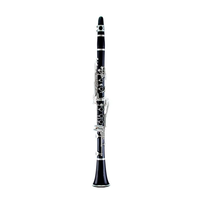 Bakelite Clarinet wind Instruments 17 Key Bb Flat Soprano Clarinet with Reeds and ABS Case
Bakelite Clarinet wind Instruments 17 Key Bb Flat Soprano Clarinet with Reeds and ABS Case