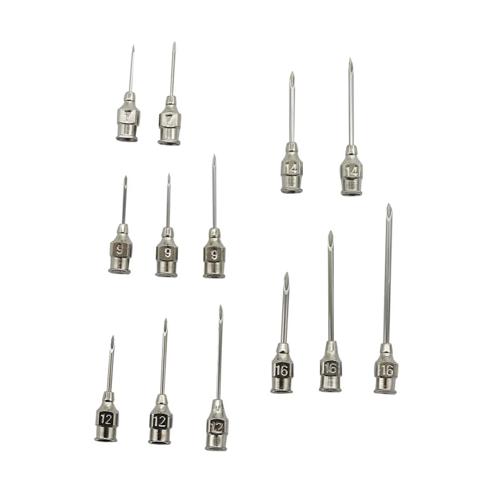 Stainless Steel injection Pinhead Pigs Hamster Rabbit Poultry Livestock Feeding tool Syringe Needle Farm equipment 60 Pcs 
Stainless Steel injection Pinhead Pigs Hamster Rabbit Poultry Livestock Feeding tool Syringe Needle Farm equipment 60 Pcs