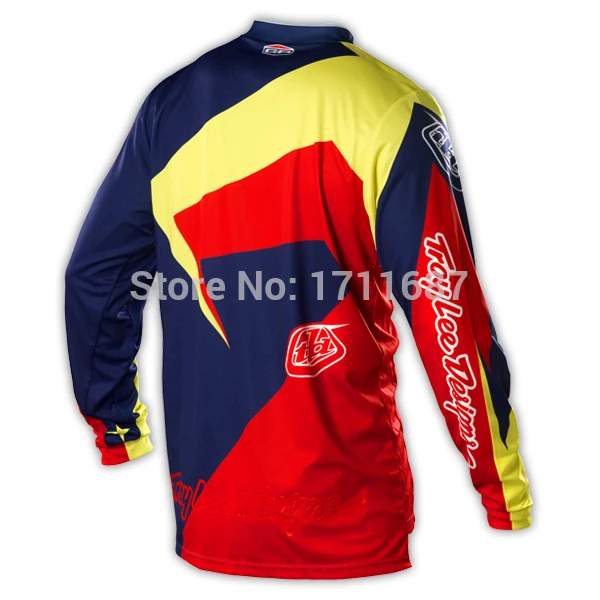 Новый 2015 GP джерси стих синий / красный MTB MX мотокроссу катания на горных