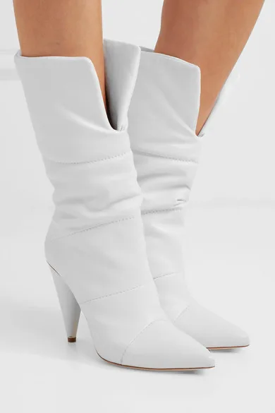 Abesire The Latest Woman White Stange Spike Heels Ankle Boots Ladies Slip-on Pointed Toe Dress Runway Shoes Woman Short Boots
Abesire The Latest Woman White Stange Spike Heels Ankle Boots Ladies Slip-on Pointed Toe Dress Runway Shoes Woman Short Boots