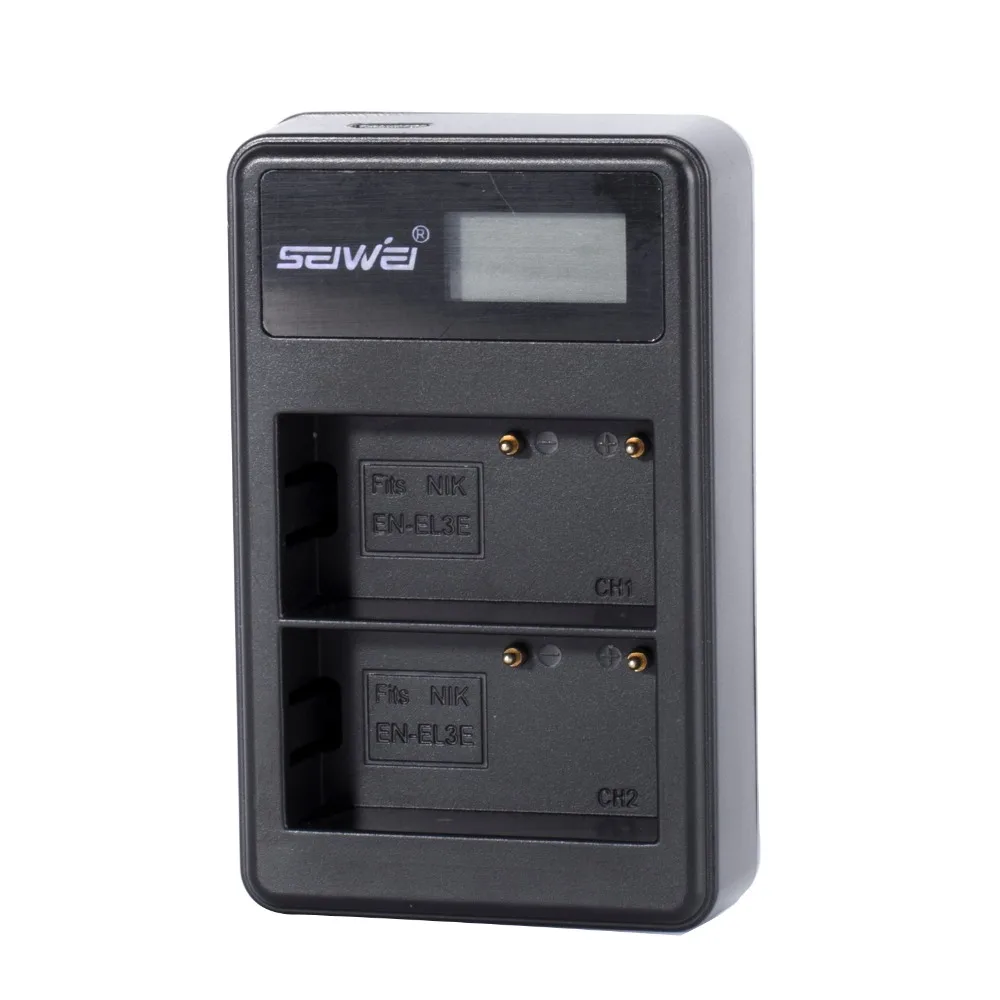 EN-EL3e ENEL3e EN EL3e EL3 dual USB Battery Charger with LCD screen for Nikon D70 D90 D80 D100 D200 D700 Digital Camera
EN-EL3e ENEL3e EN EL3e EL3 dual USB Battery Charger with LCD screen for Nikon D70 D90 D80 D100 D200 D700 Digital Camera