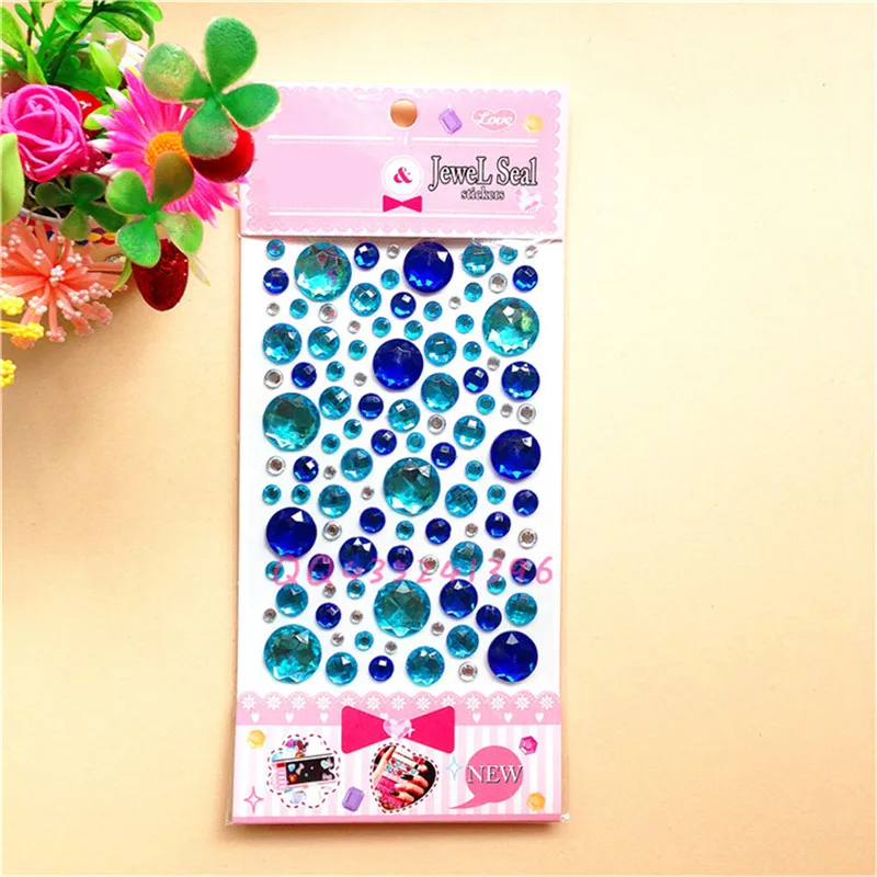 1pc DIY 3D Crystal Rhinestones Glitter Stickers Color Random Round Style Self Adhesive Sticker Crystal Jewel Diamond
1pc DIY 3D Crystal Rhinestones Glitter Stickers Color Random Round Style Self Adhesive Sticker Crystal Jewel Diamond
