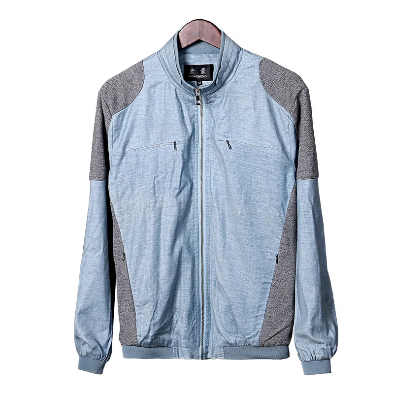 Spring Autumn Mens Cotton Linen Jackets Thin Baseball Jacket Casual Men's Stand Collar Coats Slim Fits Plus Size Outwears 6XL
Spring Autumn Mens Cotton Linen Jackets Thin Baseball Jacket Casual Men's Stand Collar Coats Slim Fits Plus Size Outwears 6XL