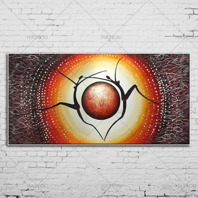 Free Shipping Artist Handmade sun of eye Oil Painting Modern Abstract Oil Painting For Living Room home Decoration wall painting
Free Shipping Artist Handmade sun of eye Oil Painting Modern Abstract Oil Painting For Living Room home Decoration wall painting