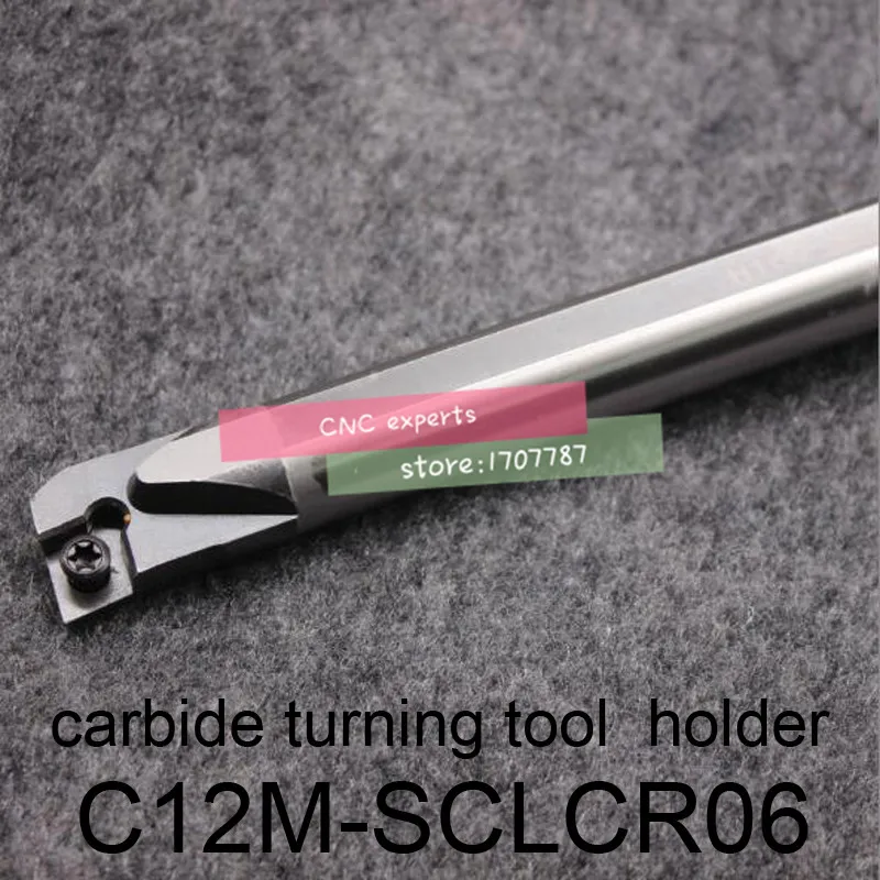 C12M-SCLCR06, carbide turning tool holder diameter 12mm length 150mm use tungsten insert
C12M-SCLCR06, carbide turning tool holder diameter 12mm length 150mm use tungsten insert
