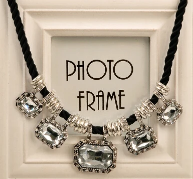 Crystal Pendant Necklace Women Fashion Cute Sweater T-Shirt Chain Free Shipping | Украшения и аксессуары