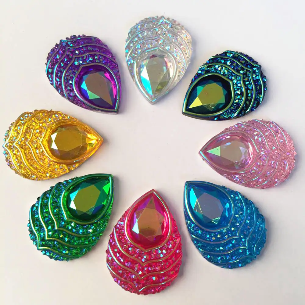 Hot 10pcs AB Resin 18mm*25mm teardrop Flatback Rhinestone Child Work Scrapbooks DIY resin ornaments PR46
Hot 10pcs AB Resin 18mm*25mm teardrop Flatback Rhinestone Child Work Scrapbooks DIY resin ornaments PR46