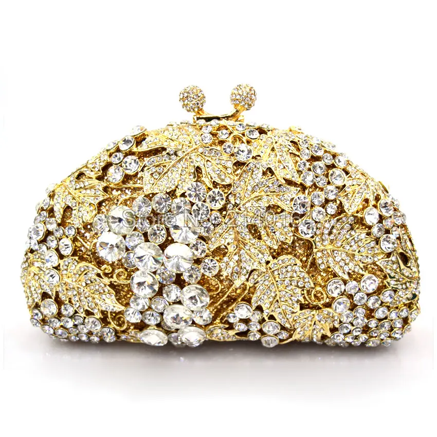 Crystal Rhinestone Vines Wedding Prom Party Clutch Handbags and Evening Clutch Bag for Women Luxury Crystal Evening Bag (88173E)
Crystal Rhinestone Vines Wedding Prom Party Clutch Handbags and Evening Clutch Bag for Women Luxury Crystal Evening Bag (88173E)