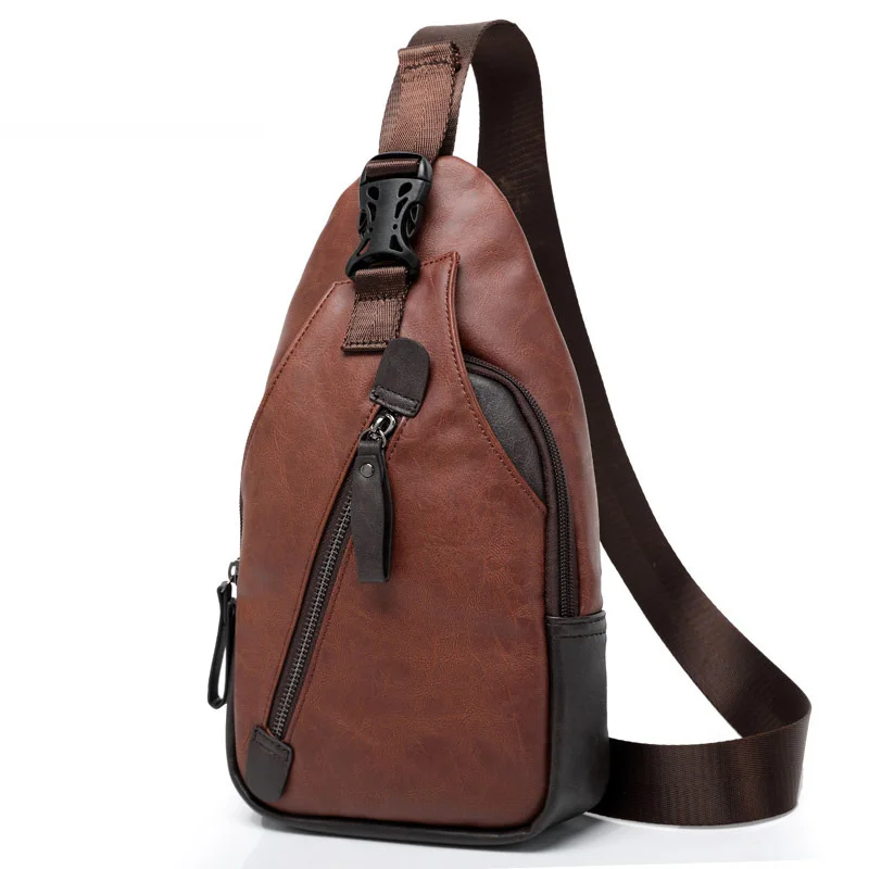 Men's Fashion Crossbody Bag Messenger High Quality PU Leather Men's Chest Bag Shoulder Bags For Men Chest Waist Pack
Men's Fashion Crossbody Bag Messenger High Quality PU Leather Men's Chest Bag Shoulder Bags For Men Chest Waist Pack