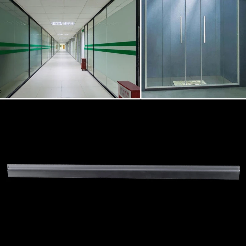 PVC Shower Screen Door Seal Strip Lining Water Stopper Bath Glass Seal Strip 45CM
PVC Shower Screen Door Seal Strip Lining Water Stopper Bath Glass Seal Strip 45CM