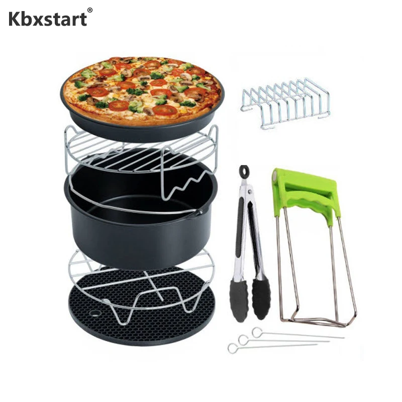Kbxstart friteuse electrique 7 дюймов диаметр 8 шт./компл. аксессуары для фритюрницы подходит 5 3