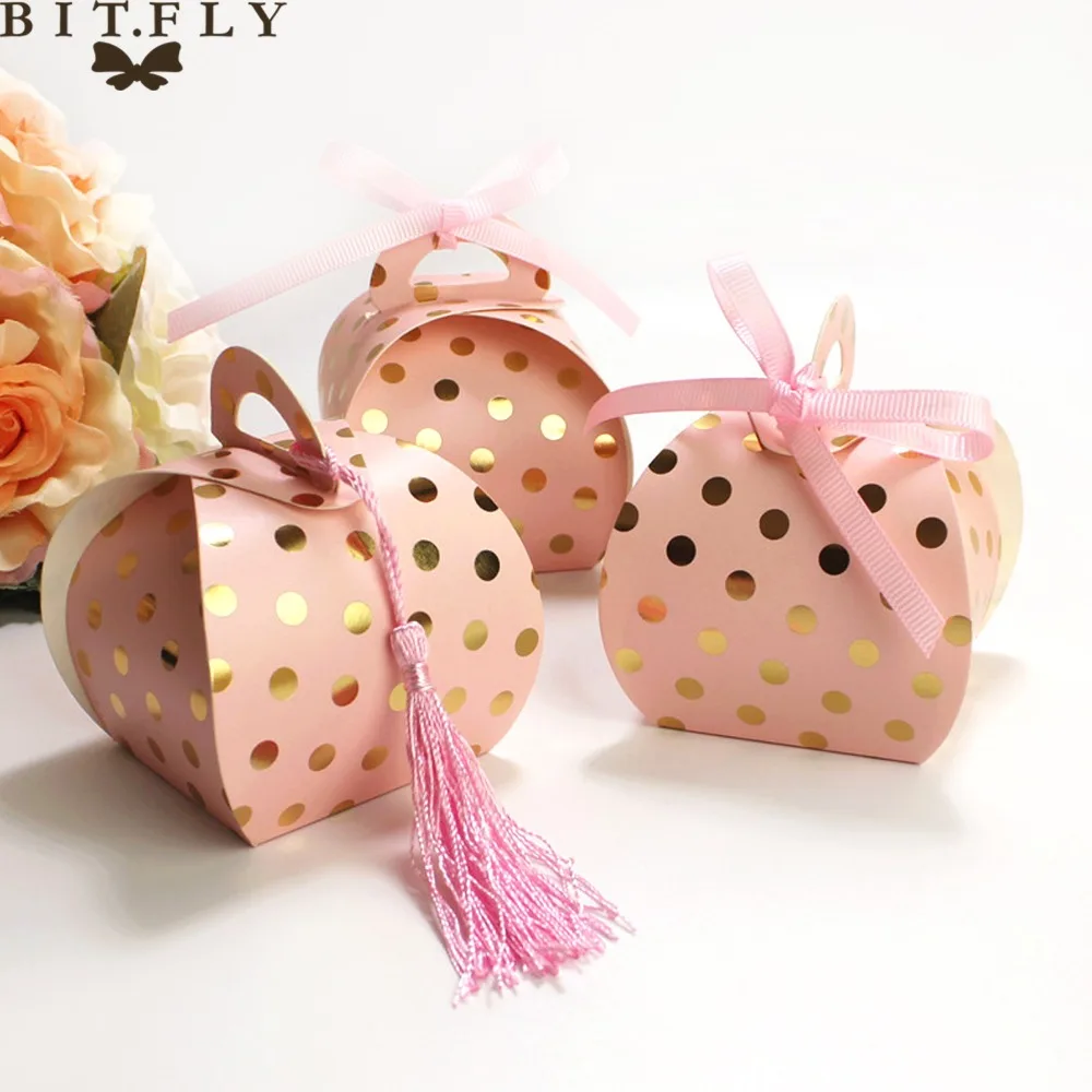 10PCS Fashion Classical Dot Printed Tassel Candy Box Bag Gift Package For Baby Shower Birthday Wedding Festival Party Supplies
10PCS Fashion Classical Dot Printed Tassel Candy Box Bag Gift Package For Baby Shower Birthday Wedding Festival Party Supplies