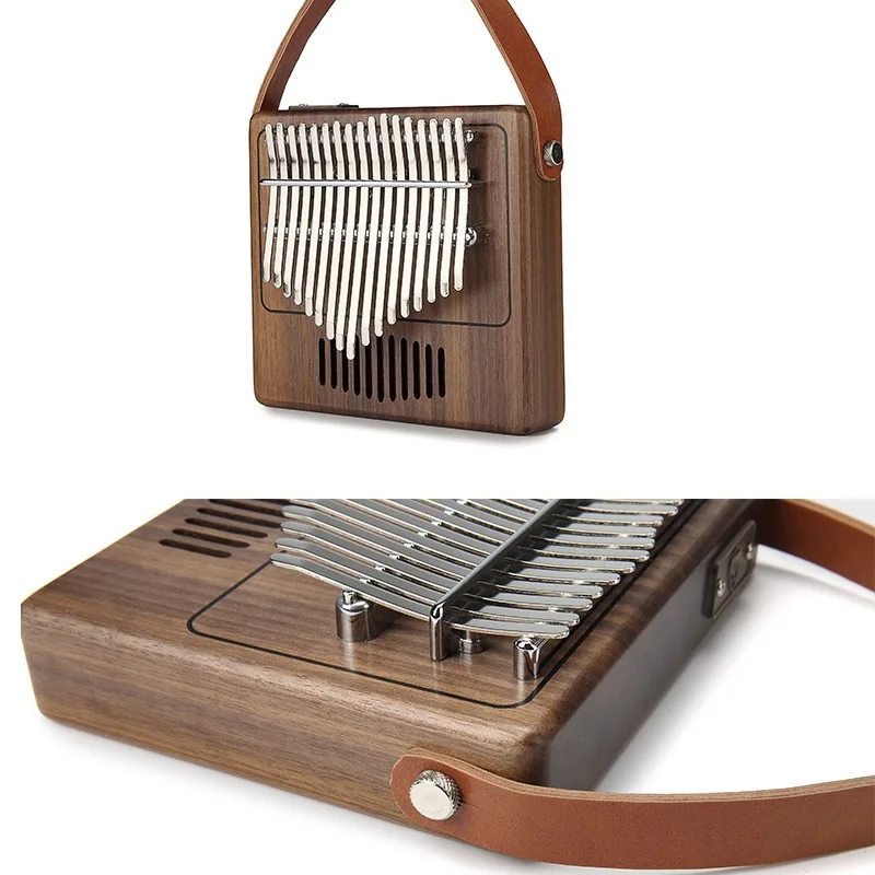 BeatBox 17-Key Kalimba Thumb Piano Design Walnut Wood Musical Keyboard Instrument With Bag
BeatBox 17-Key Kalimba Thumb Piano Design Walnut Wood Musical Keyboard Instrument With Bag