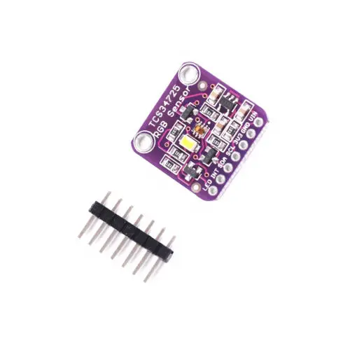 Модуль распознавания светильник ного датчика света TCS34725 RGB для Arduino, 1 шт.
Модуль распознавания светильник ного датчика света TCS34725 RGB для Arduino, 1 шт.