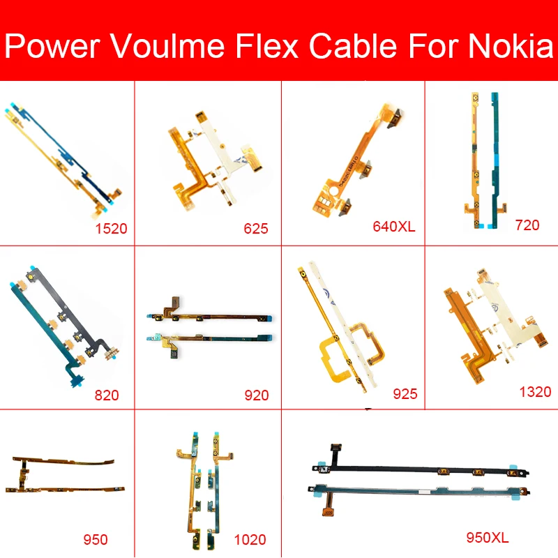 Up/down Volume Flex Cable For Nokia Lumia 720 640XL 1520 920 950XL 820 640 950 1020 925 625 1320 Power Side Key Flex Cable
Up/down Volume Flex Cable For Nokia Lumia 720 640XL 1520 920 950XL 820 640 950 1020 925 625 1320 Power Side Key Flex Cable