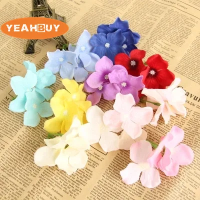 300pcs 10colors 3-fork mini artificial hydrangea flower head silk DIY wedding decoration ornament accessory wreath craft props
300pcs 10colors 3-fork mini artificial hydrangea flower head silk DIY wedding decoration ornament accessory wreath craft props