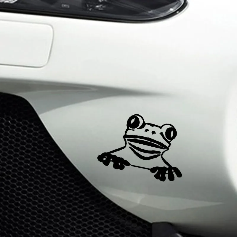 YJZT 15.7CM*11.7CM Delicate Cartoon Amphibians Cute Vinyl Decal Car Sticker Black/Silver C19-0936
YJZT 15.7CM*11.7CM Delicate Cartoon Amphibians Cute Vinyl Decal Car Sticker Black/Silver C19-0936