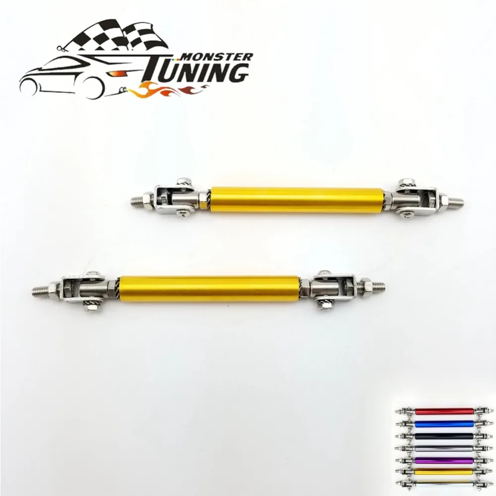 Tuning Monster 1pair Universal Adjustable 75MM Front Bumper Lip Splitter Rod Strut Tie Bar Support
Tuning Monster 1pair Universal Adjustable 75MM Front Bumper Lip Splitter Rod Strut Tie Bar Support