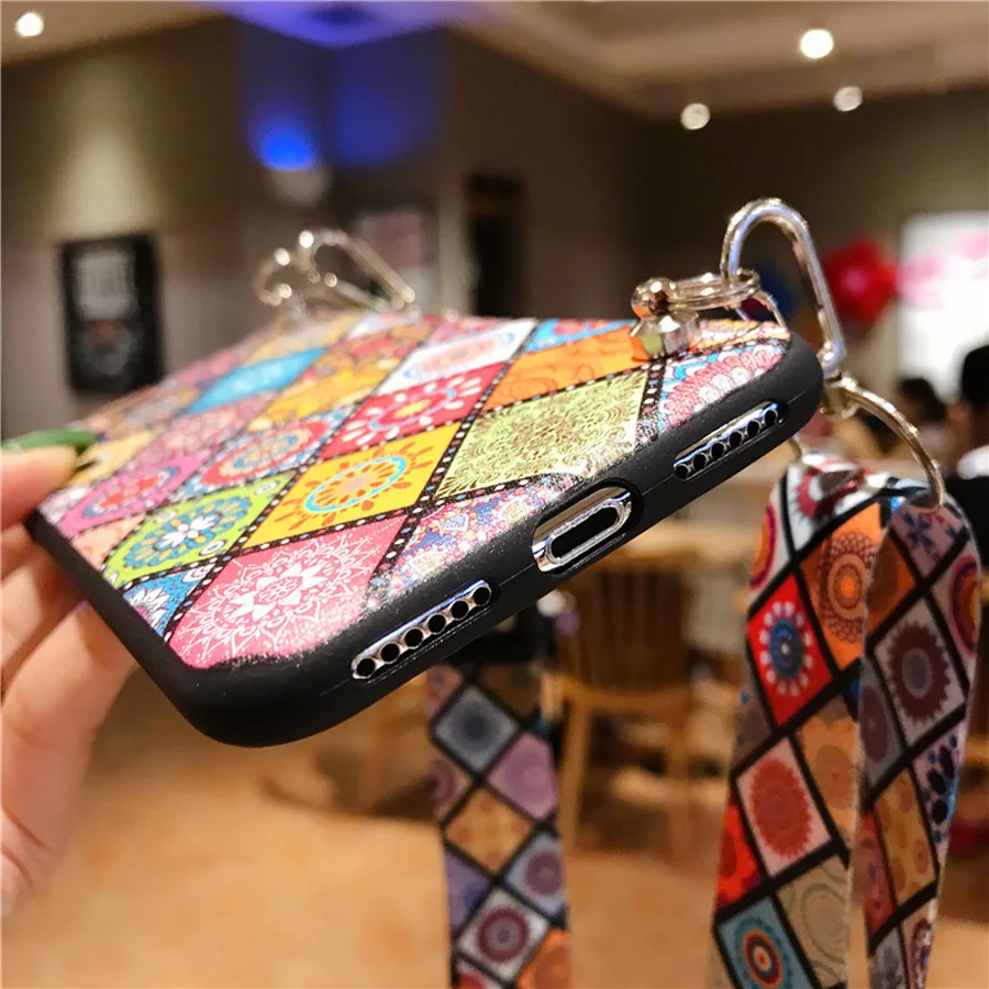 Datura shoulder strap tpu case for iphone 7 8 plus 12 mini 11 pro XR XS MAX X cover fashion soft silicone phone bag capa fundas
Datura shoulder strap tpu case for iphone 7 8 plus 12 mini 11 pro XR XS MAX X cover fashion soft silicone phone bag capa fundas