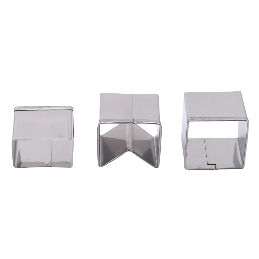 10pcs Silver Stainless Steel 3D Gingerbread House Cookie Mould Stainless Steel Cookie Cutter Set DIY Biscuit Mold Pastry
10pcs Silver Stainless Steel 3D Gingerbread House Cookie Mould Stainless Steel Cookie Cutter Set DIY Biscuit Mold Pastry