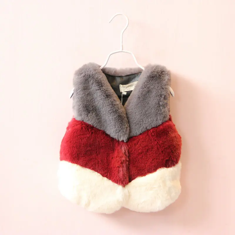 Baby Faux Fur Waistcoat Toddler Girls Winter Sleeveless Outwear Fashion Striped Thick Warm Vest Children's Clothing For 2-7T
Baby Faux Fur Waistcoat Toddler Girls Winter Sleeveless Outwear Fashion Striped Thick Warm Vest Children's Clothing For 2-7T