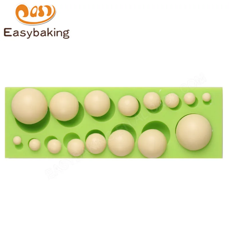 Pearls Shape Silicone Handicraft Mold Fondant Cake Decoratived Tools Kitchen Bakeware for Sugar Chocolate Polymer Clay Gypsum
Pearls Shape Silicone Handicraft Mold Fondant Cake Decoratived Tools Kitchen Bakeware for Sugar Chocolate Polymer Clay Gypsum