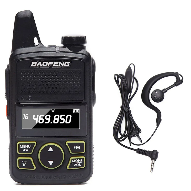 Портативная двухсторонняя рация BAOFENG BF-T1 MINI Walkie Talkie UHF 400-470mhz 20CH BFT1 easy to carry BF T1
Портативная двухсторонняя рация BAOFENG BF-T1 MINI Walkie Talkie UHF 400-470mhz 20CH BFT1 easy to carry BF T1