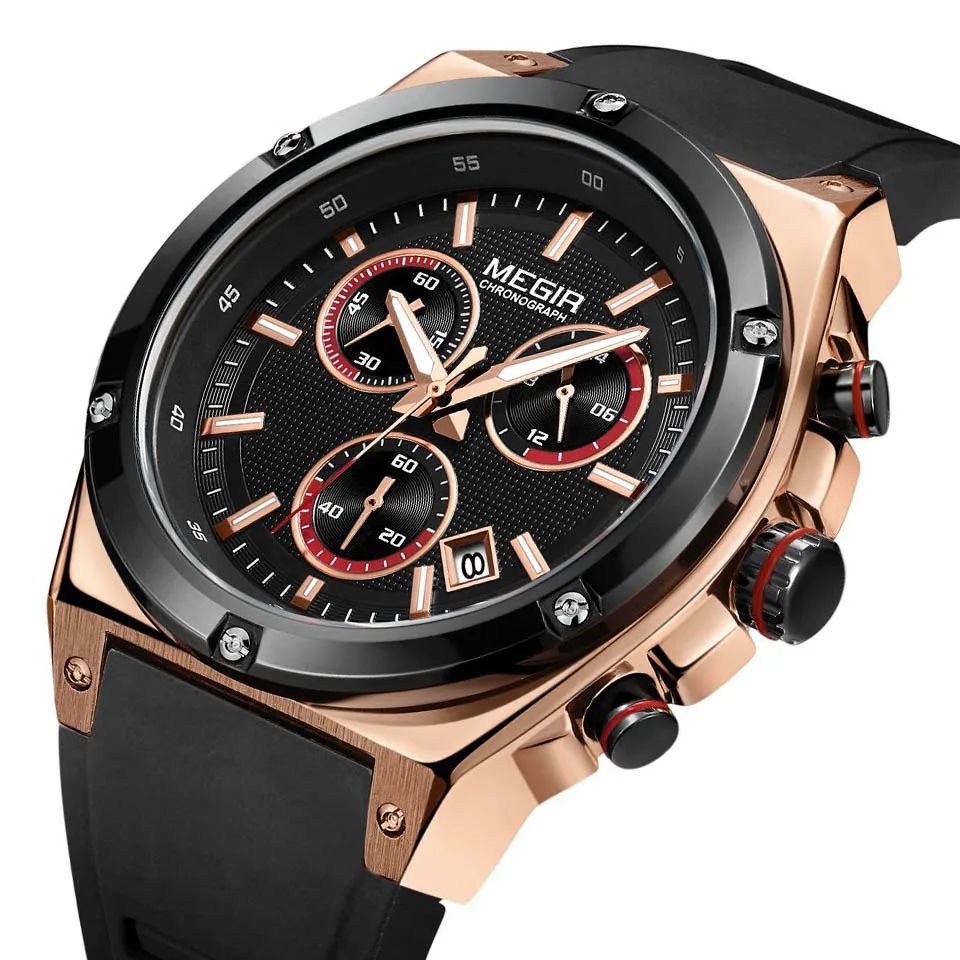 2019 Men Watch Rose Gold Top Brand Luxury Mens Quartz Wristwatches Male Silicone Military Date Sport Watches Relogio Masculino
2019 Men Watch Rose Gold Top Brand Luxury Mens Quartz Wristwatches Male Silicone Military Date Sport Watches Relogio Masculino