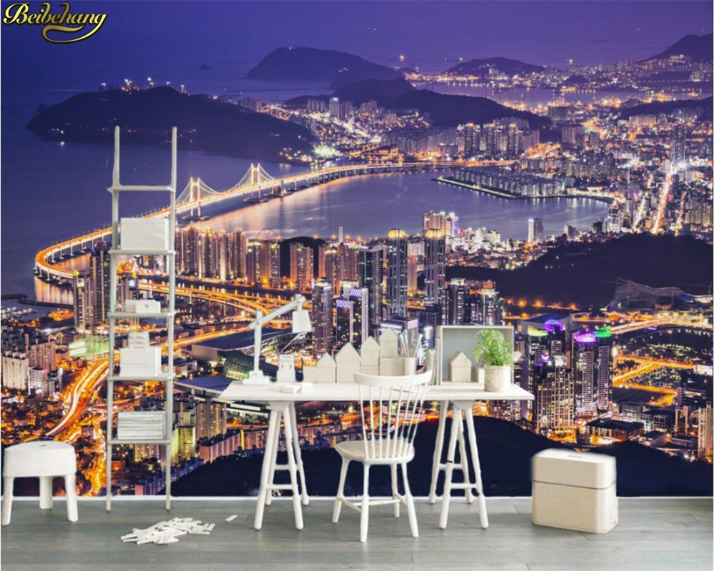 beibehang papel de parede Custom Photo Wallpaper 3D Mural European Architecture City Night Landscape Wall wall papers home decor
beibehang papel de parede Custom Photo Wallpaper 3D Mural European Architecture City Night Landscape Wall wall papers home decor