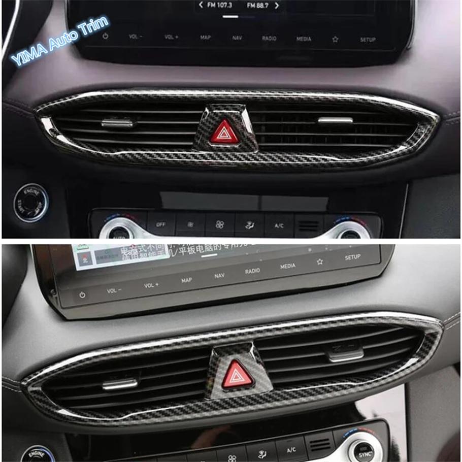 Lapetus Auto Styling Center Air AC Vent Outlet / Warning Lights Cover Trim Fit For Hyundai Santa Fe 2019 Matte Carbon Fiber ABS
Lapetus Auto Styling Center Air AC Vent Outlet / Warning Lights Cover Trim Fit For Hyundai Santa Fe 2019 Matte Carbon Fiber ABS