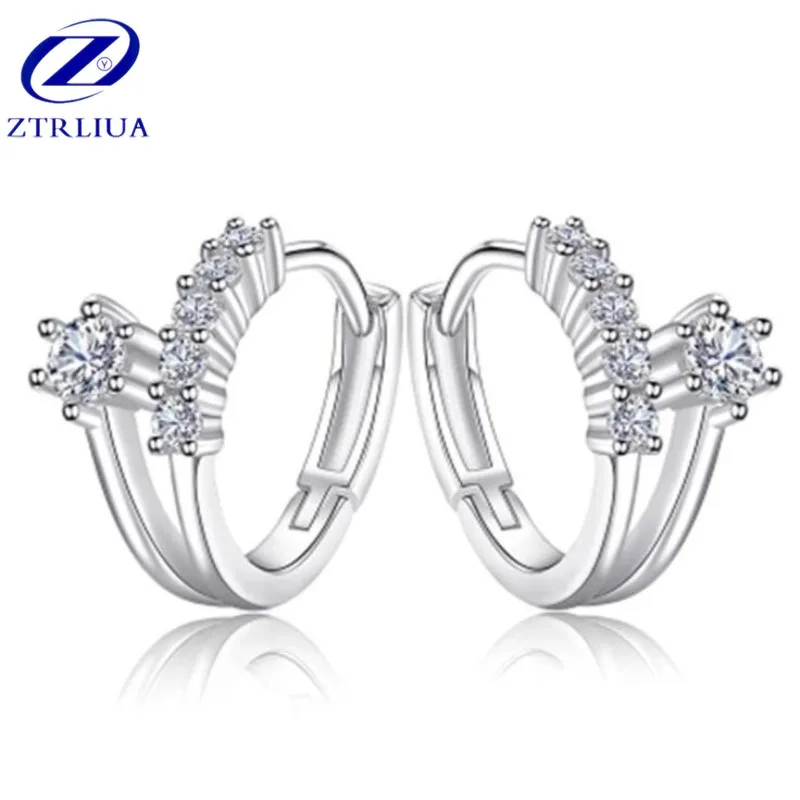 New Korean Temperament 925 Sterling Silver Jewelry Simple Wild Accessories Hypoallergenic Crystal Flower Dangle Earrings SE341
New Korean Temperament 925 Sterling Silver Jewelry Simple Wild Accessories Hypoallergenic Crystal Flower Dangle Earrings SE341