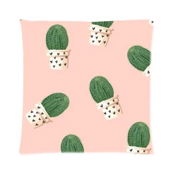 pink cactus printing Print Zippered Square Pillow Covers Cushion Case 16x16 inches (Twin Sides )
pink cactus printing Print Zippered Square Pillow Covers Cushion Case 16x16 inches (Twin Sides )