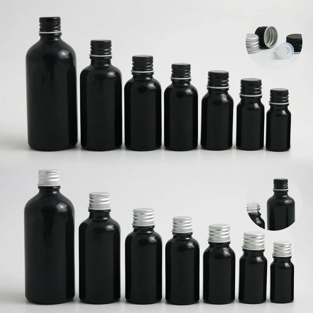 10 x 5ml 10ml 15ml 20ml 30ml 50ml 100ml Essential Oil Black Glass Bottle With Aluminum Cover For Liquid Reagent Pipette Bottle
10 x 5ml 10ml 15ml 20ml 30ml 50ml 100ml Essential Oil Black Glass Bottle With Aluminum Cover For Liquid Reagent Pipette Bottle