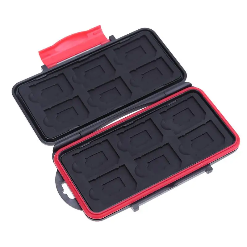 Large Waterproof Memory Card Case All in One Anti-Shock 12SD+12TF Large Capacity Storage Holder Box Cases Black + Red Dropship
Large Waterproof Memory Card Case All in One Anti-Shock 12SD+12TF Large Capacity Storage Holder Box Cases Black + Red Dropship