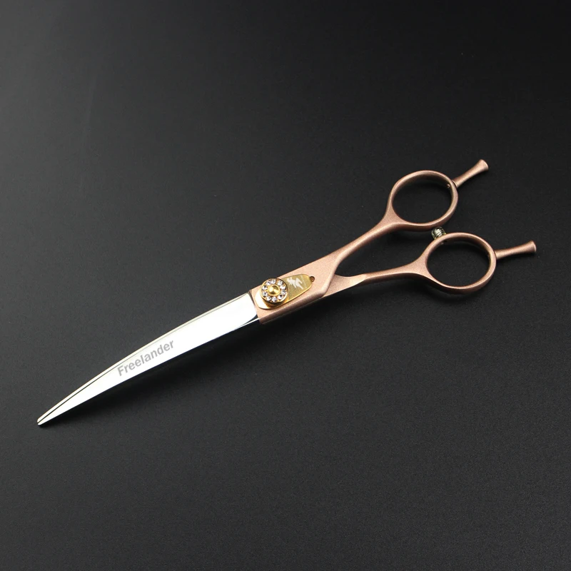 JP440C 7 inch Professional pet grooming kit, direct and thinning scissors and curved pieces 4 pieces.
JP440C 7 inch Professional pet grooming kit, direct and thinning scissors and curved pieces 4 pieces.