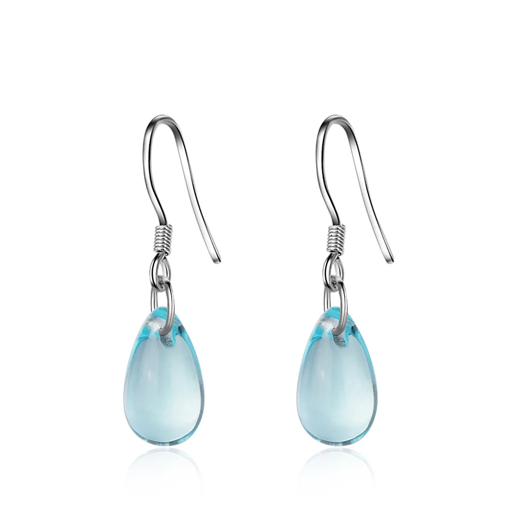 New Fashion 925 Sterling Silver Hot Sale Blue Crystal Water Drop Earrings For Women Jewelry Earrings Gift Drop Shipping
New Fashion 925 Sterling Silver Hot Sale Blue Crystal Water Drop Earrings For Women Jewelry Earrings Gift Drop Shipping